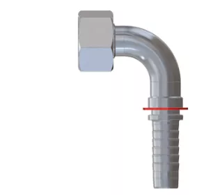 FEMMINA 90° METRICA SV 24°